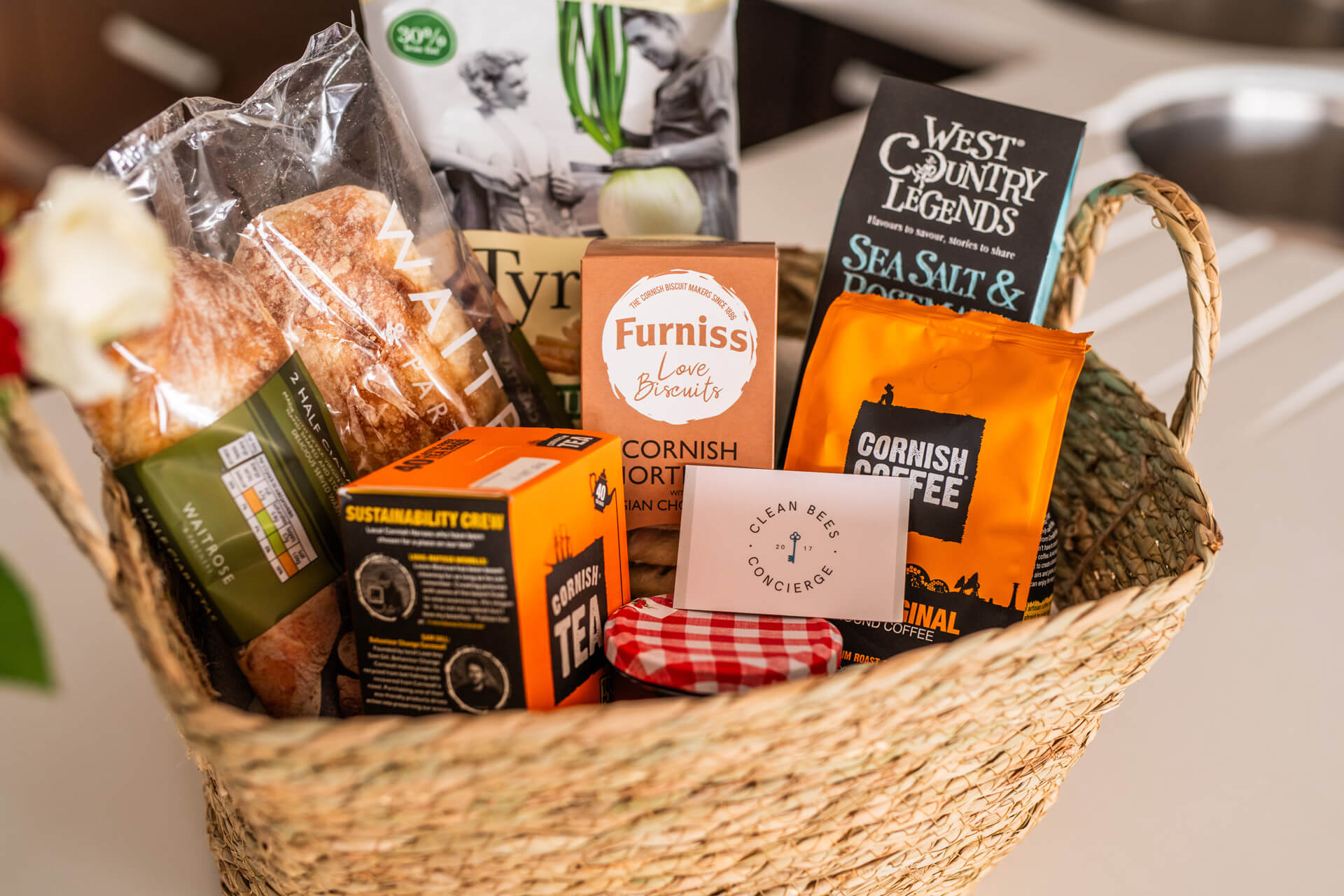 Luxury hampers and other guest welcome packages